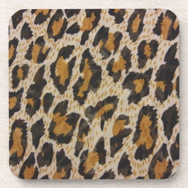 Pattern -- Leopard Coaster (Front)