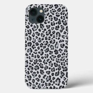 Pattern Leopard Print Gray iPhone 13 Case