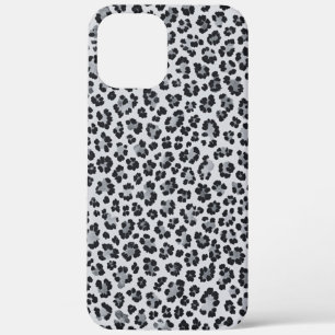 Pattern Leopard Print Gray iPhone 12 Pro Max Case