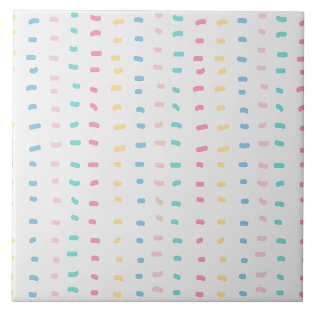 Pattern lines ceramic tile (Front)