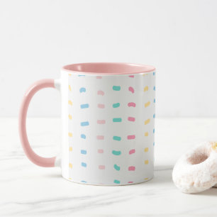Pattern lines mug