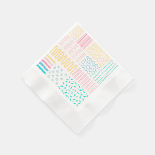 Pattern lines napkin