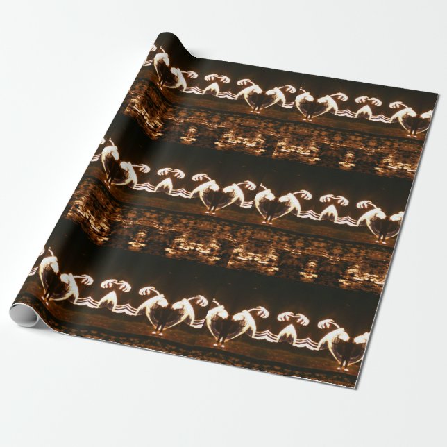 Pattern Matte Wrapping Paper, 30 in x 6 ft Paper (Unrolled)