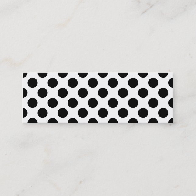 Pattern Mini Business Card (Front)