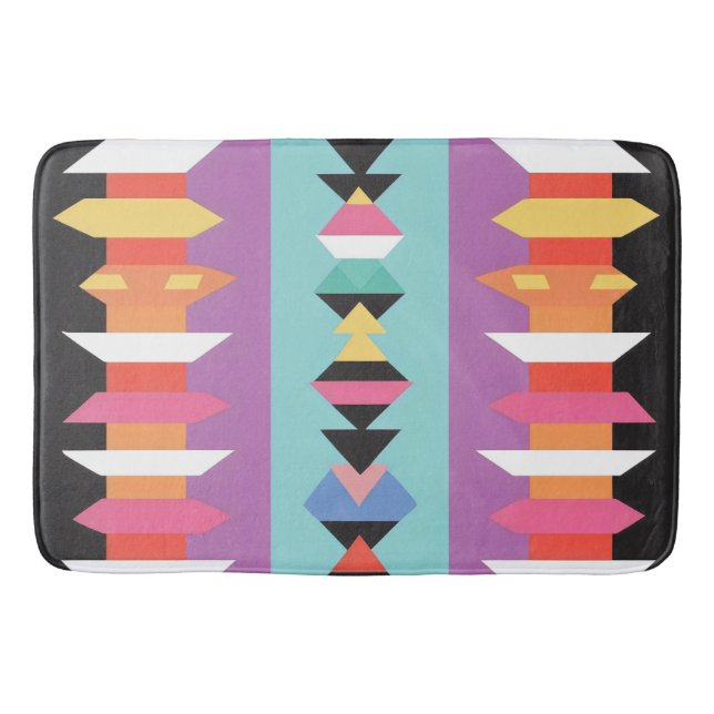 Pattern mix 1 bath mat (Front)