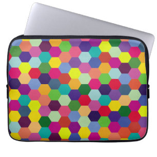 Pattern Modern Colorful- Fashion spring hipster Laptop Sleeve