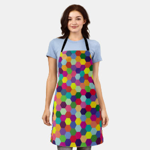 Pattern Modern Colourful- Fashion spring hipster   Apron