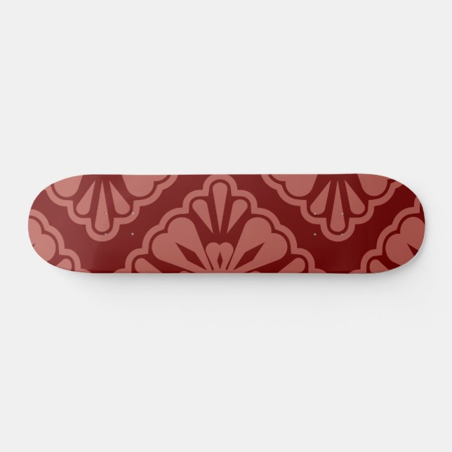 Pattern Modern Stylish Geometric Trendy   Skateboard (Horz)