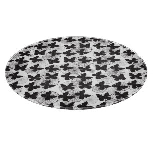 pattern of a butterfly cutting board