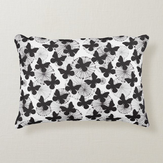 pattern of a butterfly decorative cushion (Front)
