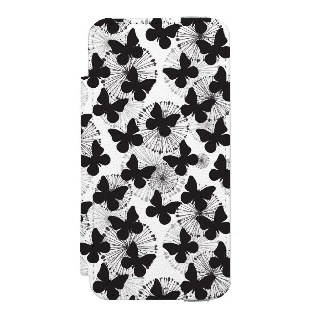 pattern of a butterfly incipio iPhone wallet case (Folio Front)