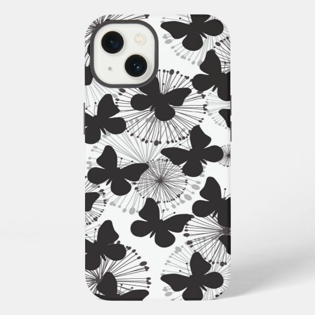 pattern of a butterfly iPhone case (Back)