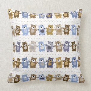 pattern of a toy teddy bear cushion
