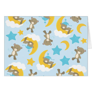 Pattern Of Bears, Cute Bears, Teddy Bears, Stars
