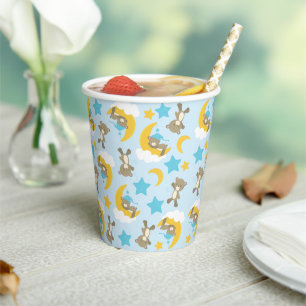 Pattern Of Bears, Cute Bears, Teddy Bears, Stars Paper Cups