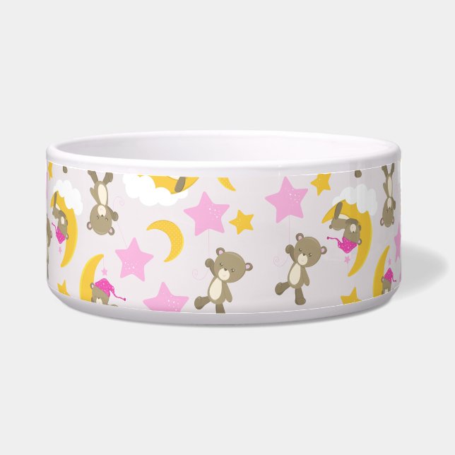 Pattern Of Bears, Teddy Bears, Cute Bears, Stars (Front)