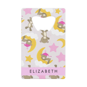Pattern Of Bears, Teddy Bears, Stars, Your Name