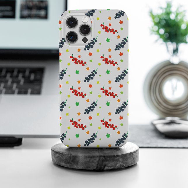 Pattern Of Berries, Redberry, Blueberry, Fruit Case-Mate iPhone Case (Creator Uploaded)
