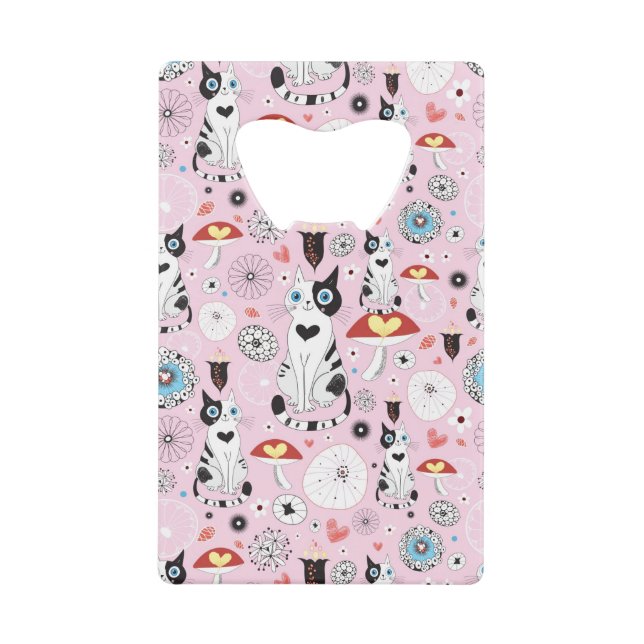 pattern of cats and flowers (Front)