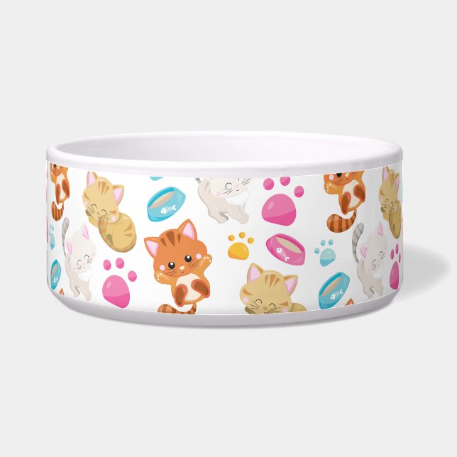 Pattern Of Cats, Cute Cats, Kitty, Kittens, Paws (Front)