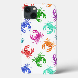 Pattern Of Crabs iPhone 13 Case