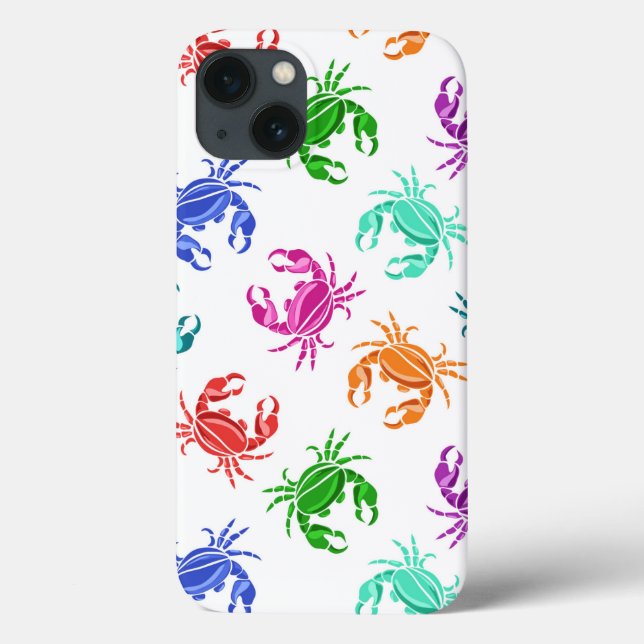 Pattern Of Crabs Case-Mate iPhone Case (Back)
