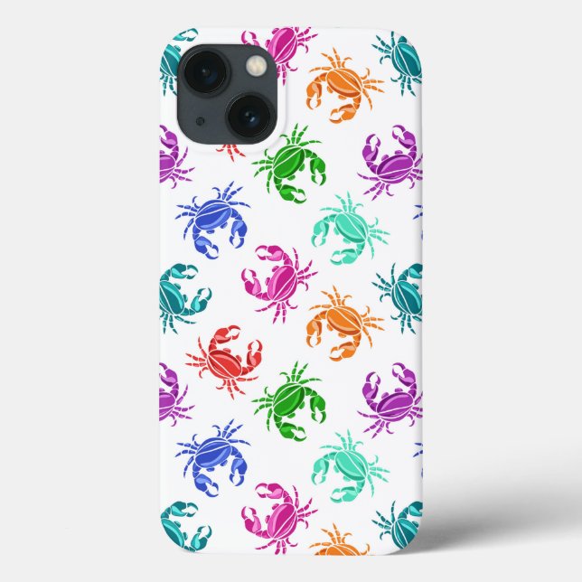 Pattern Of Crabs Case-Mate iPhone Case (Back)