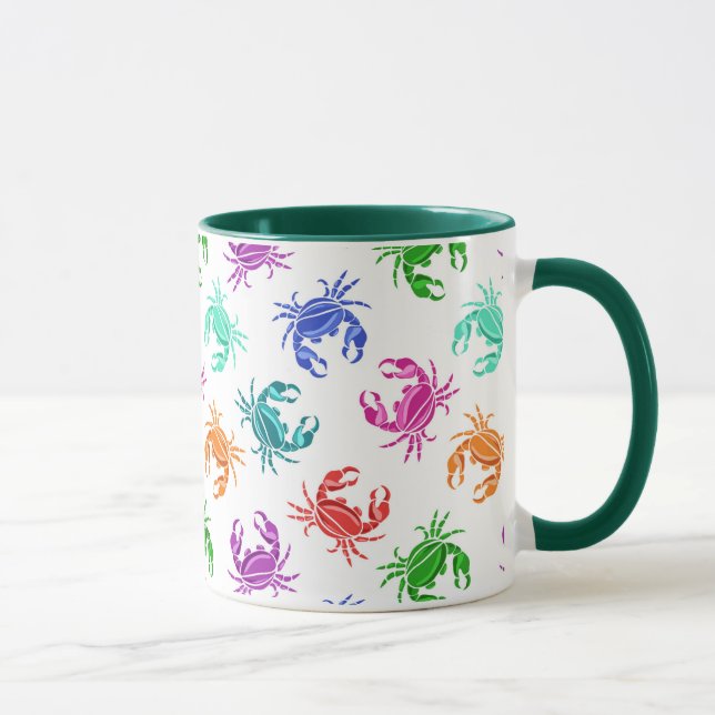Pattern Of Crabs Mug (Right)