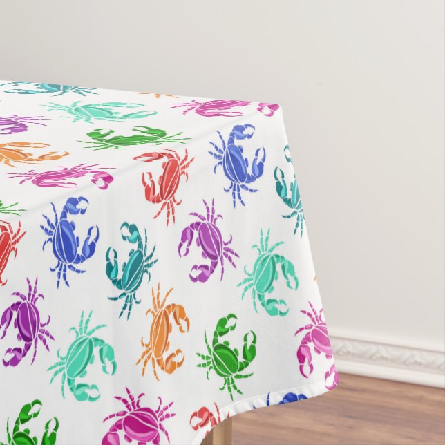 Pattern Of Crabs Tablecloth (In Situ)