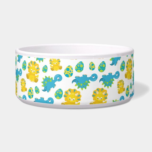 Pattern Of Dinosaurs, Cute Dinosaurs, Baby Dino (Front)