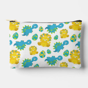 Pattern Of Dinosaurs, Cute Dinosaurs, Baby Dino Accessory Pouch