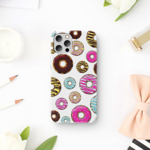 Pattern Of Doughnuts, Colourful Doughnuts, Sprinkl