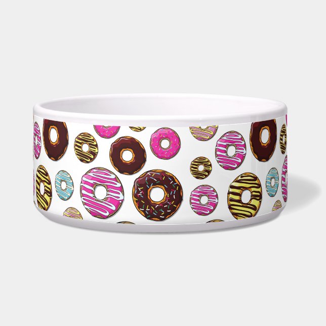 Pattern Of Doughnuts, Colourful Doughnuts, Sprinkl (Front)
