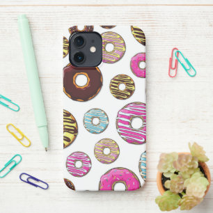 Pattern Of Doughnuts, Colourful Doughnuts, Sprinkl iPhone 12 Case