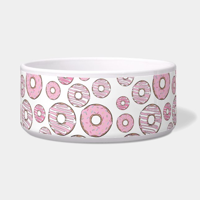 Pattern Of Doughnuts, Pink Doughnuts, Sprinkles (Front)