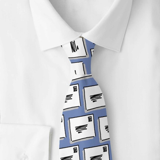 Pattern of Envelopes in a Cartoon Style Tie (Creator Uploaded)