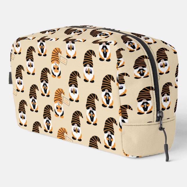 Pattern Of Gnomes, Halloween Gnomes Trick Or Treat Dopp Kit (Right Corner)