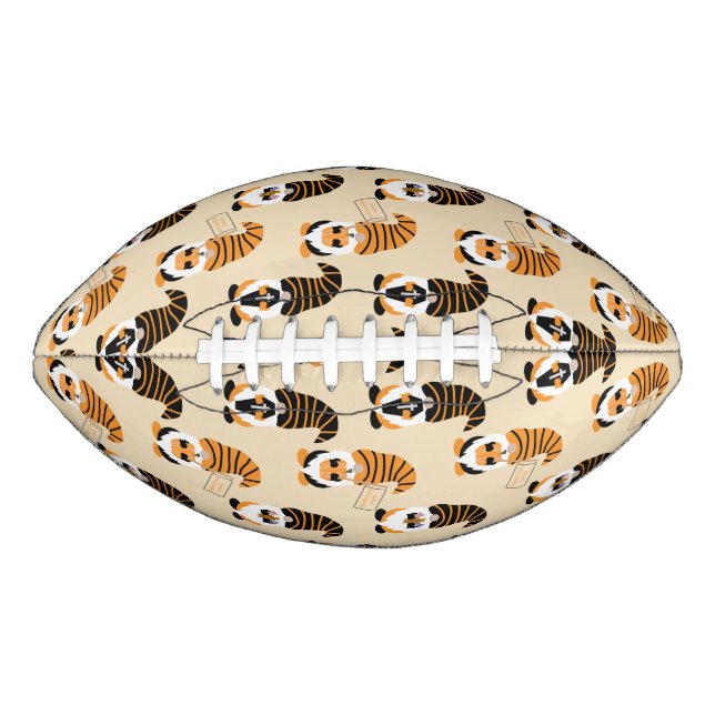 Pattern Of Gnomes, Halloween Gnomes Trick Or Treat Football (Front)