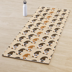 Pattern Of Gnomes, Halloween Gnomes Trick Or Treat Yoga Mat