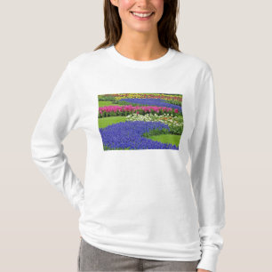 Pattern of Grape Hyacinth, tulips, and 3 T-Shirt