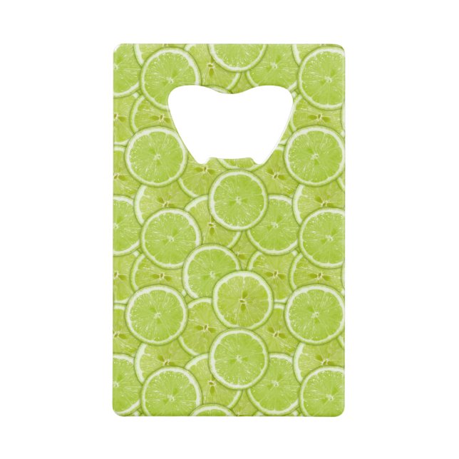 Pattern Of Green Lime Slices (Front)