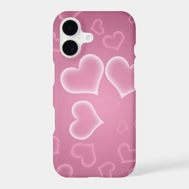 Pattern Of Hearts, Pink Hearts, Hearts Pattern (Back)