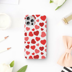 Pattern Of Hearts, Red Hearts, Hearts Pattern