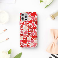 Pattern Of Hearts, Red Hearts, Love
