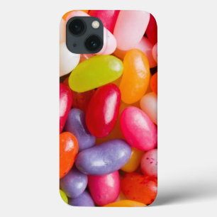 Pattern of jelly beans iPhone 13 case