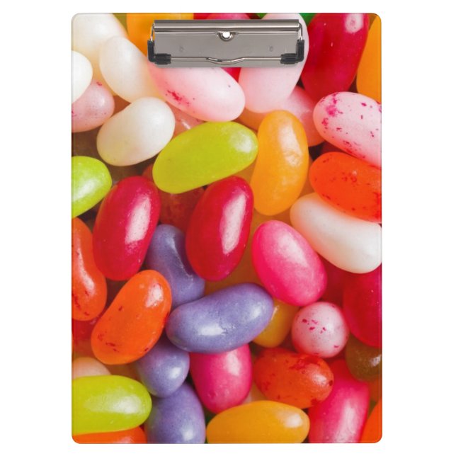 Pattern of jelly beans clipboard (Front)