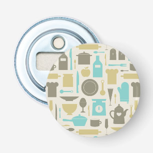 Pattern Of Kitchen Tools Bottle Opener
