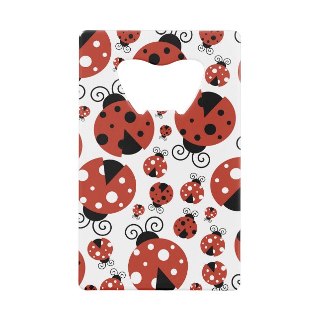 Pattern Of Ladybugs, Cute Ladybugs, Red Ladybugs (Front)