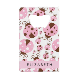 Pattern Of Ladybugs, Pink Ladybugs, Your Name