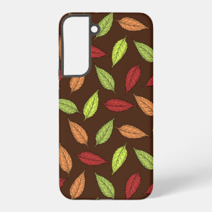 Pattern Of Leaves, Colourful Leaves, Autumn Leaves Samsung Galaxy Case